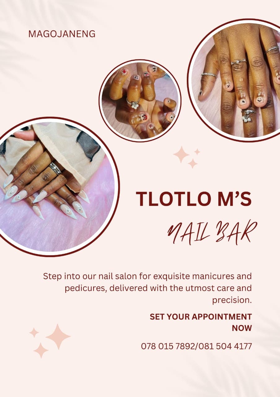 Tlotlo M's Nail Bar Poster